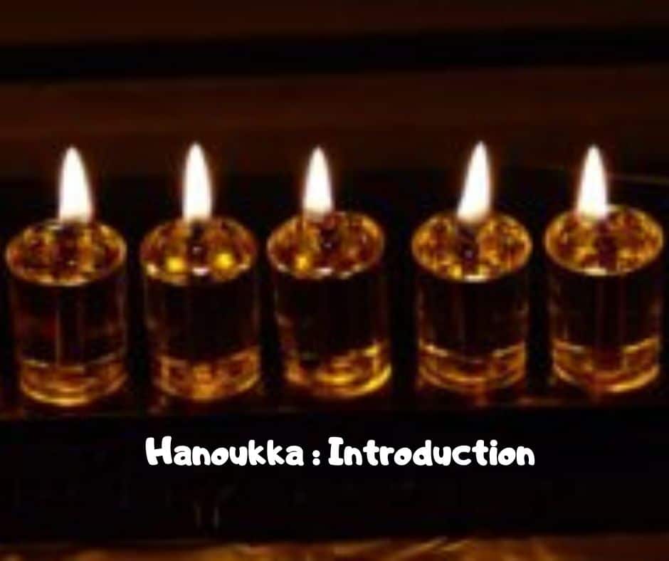 Hanoukka Introduction - Halacha Yomit