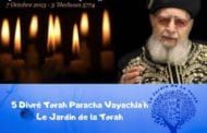 Paracha Vaychla'h 5 Divré Torah par Jardindelatorah