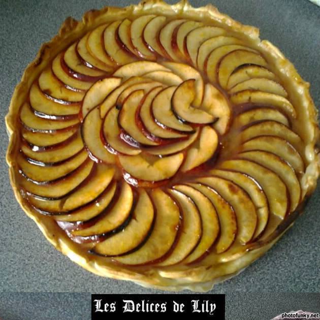 Nos recettes - Tarte aux pommes - Par Lily