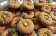 Nos recettes - PETITS SABLES AMANDES PISTACHES - Par Lily