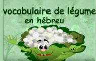 Les légumes en hebreu