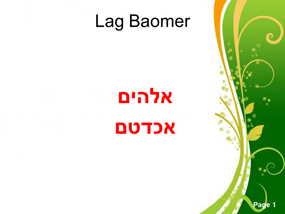 Lag Baomer selon les Poskim et selon le Sod