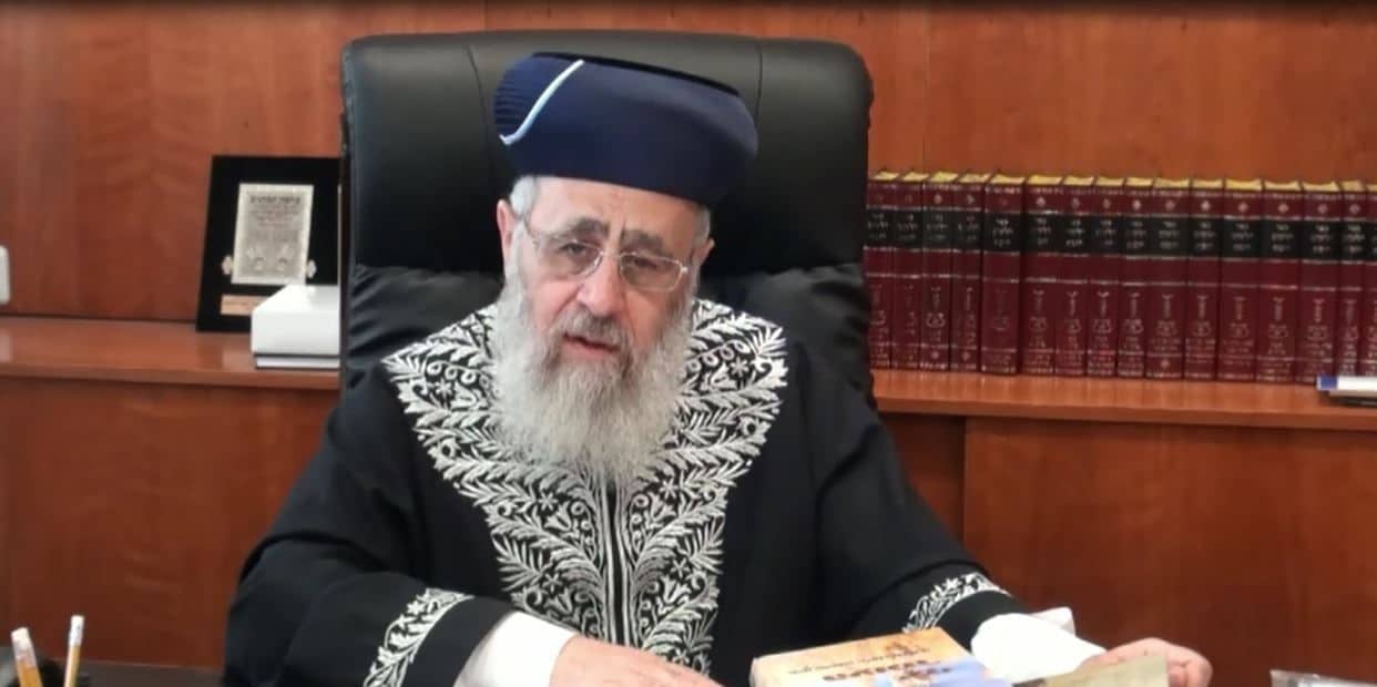 Pessa'h II : Différences de coutumes entre Ashkenazim et Séfaradim - Cours hebdomadaire du Rishon Letsione Marane Rav Itshak Yossef Shalita du 17 mars 2018