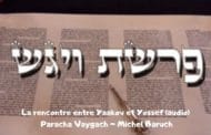 La rencontre entre Yaakov et Yossef  (audio). Paracha Vaygach.