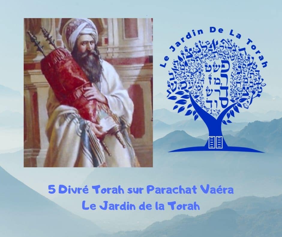 Paracha Vaéra - 5 Divré Torah par Jardindelatorah