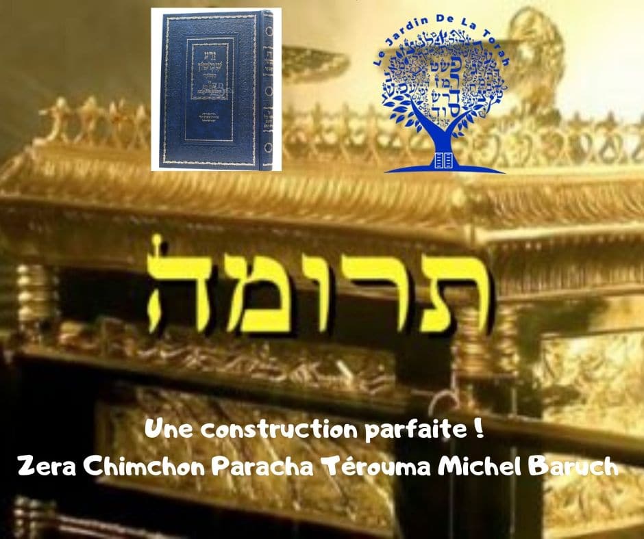 Une construction parfaite ! Zera Chimchon. Paracha Térouma