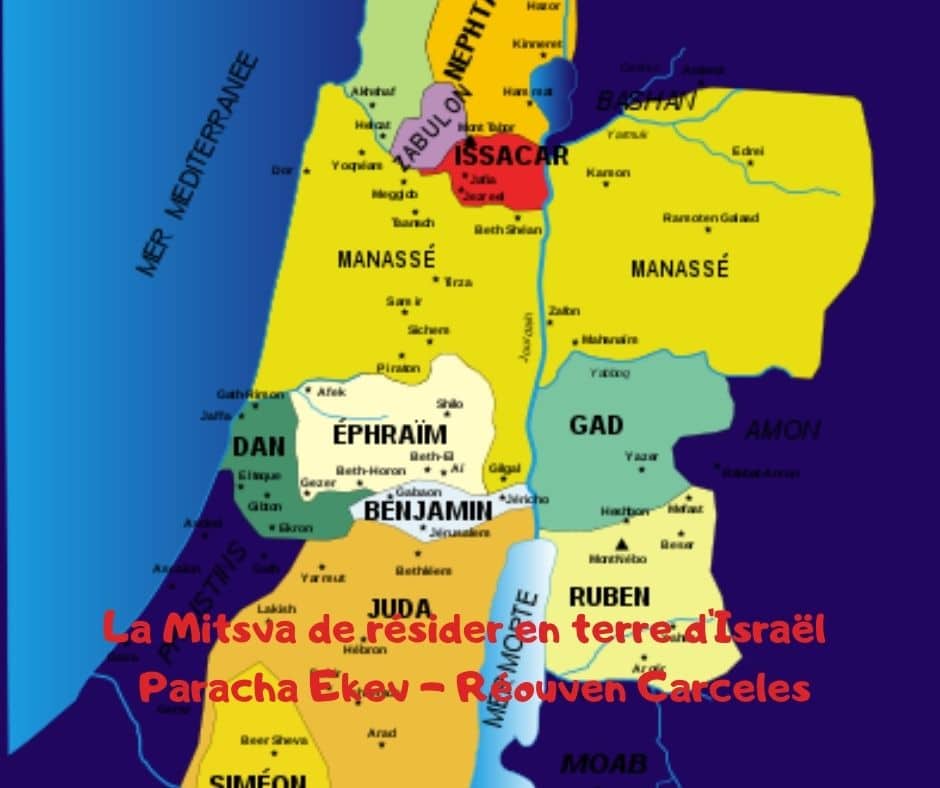 La Mitsva de résider en terre d'Israël - Paracha Ekev - Réouven Carceles