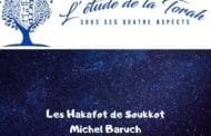 Approfondissement sur Soukkot - Les Hakafot de Soukkot -  Michel Baruch