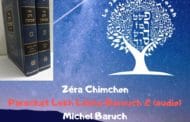 Zéra Chimchon Parachat Lekh Lékha.  Darouch 2 (audio) Michel Baruch