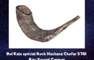 Boï Kala spécial Roch Hachana Chofar - Rav Yossef Germon