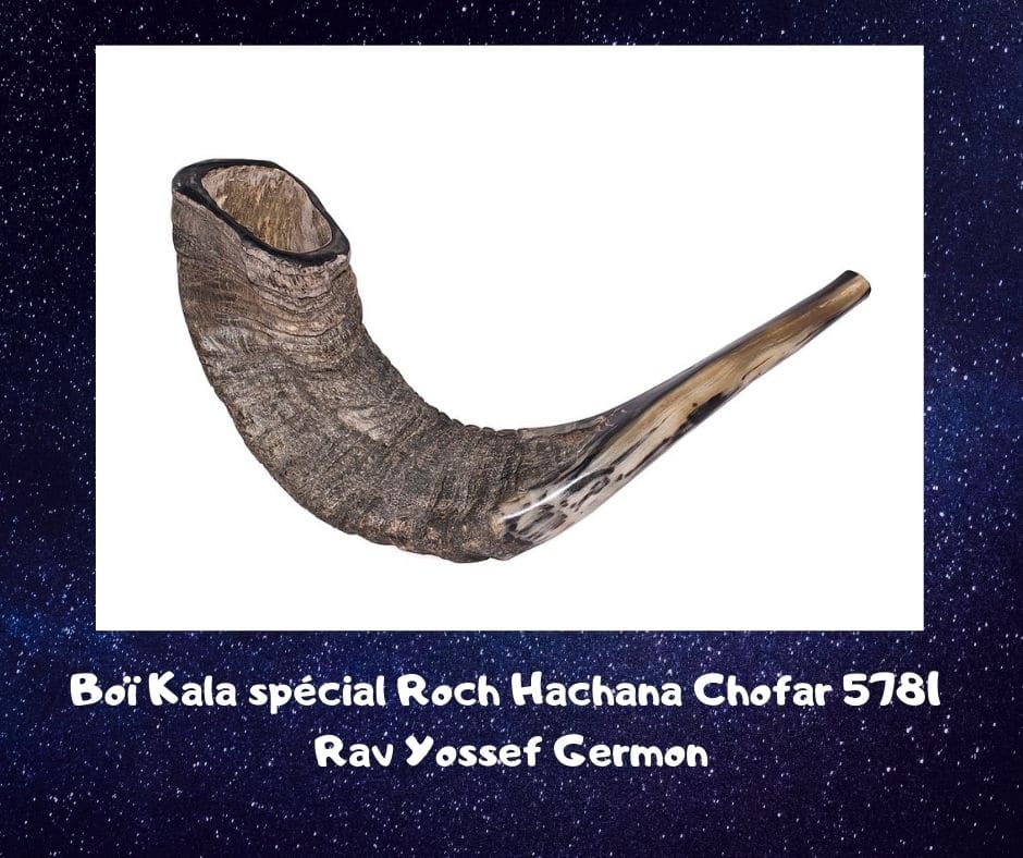 Boï Kala spécial Roch Hachana Chofar - Rav Yossef Germon