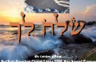 Un cordon d'Azur Boï Kala Chélah Lékha 5781. Rav Yossef Germon